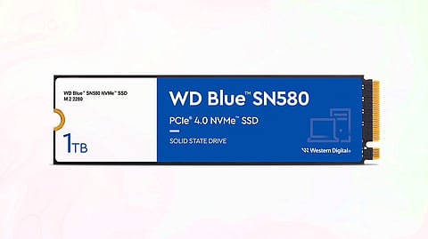 Western Digital Launches High-performance WD Blue SN580 NVMe SSD in India