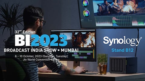 Synology Presents its Cutting-edge Data Management Solutions At Broadcast India 2023