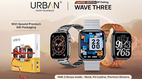 URBAN Introduces All-new Wave Three and Nova Smartwatch Range for Festive Season