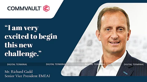 Commvault Appoints Richard Gadd As Senior VP for India & EMEA