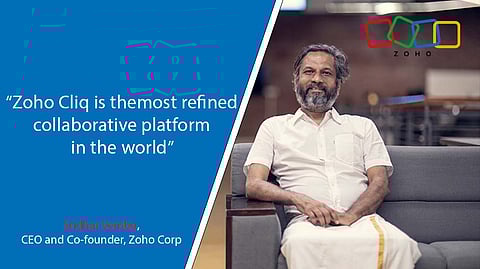 Zoho Introduces Cliq Rooms Smart Conference Rooms Solution