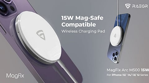 RAEGR Unveils MagFix Arc M500, A 15W MagSafe Charger for iPhone