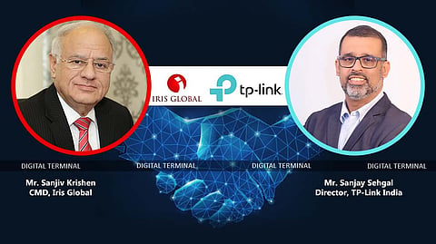 Iris Global Signed Value Added Distribution Partnership with TP-Link India