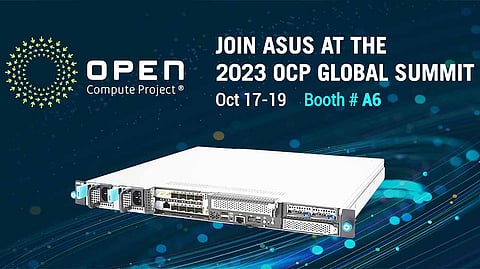 ASUS to Showcase Cutting-Edge Cloud Solutions at OCP Global Summit 2023
