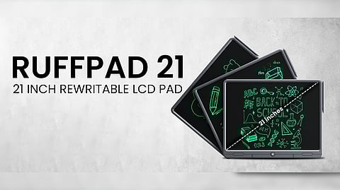 Portronics Launches 'Ruffpad 21' - The Ultimate Smart Digital Writing Pad