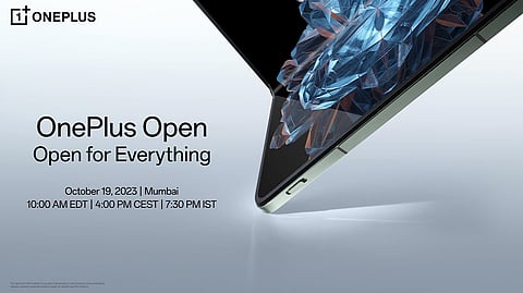 OnePlus All Set to Launch Its First Foldable Phone on October 19