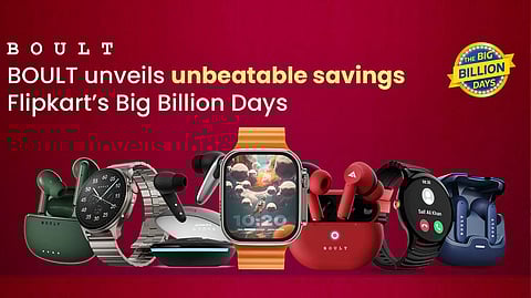 BOULT Launches Irresistible Deals for Flipkart's Big Billion Day Sale