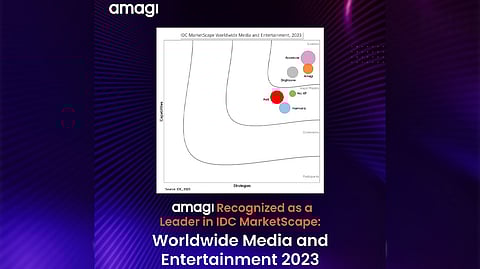 Amagi Named as Leader in IDC MarketScape: Worldwide Media and Entertainment 2023