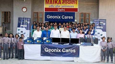 Geonix Donated PCs to Charitable Centers As Part of New CSR Initiative
