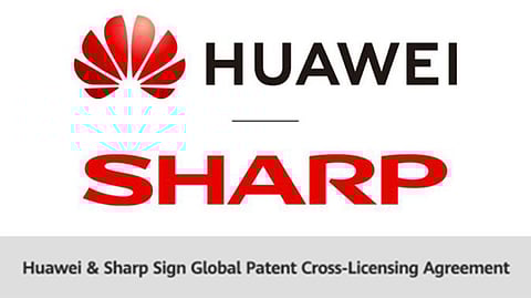 Huawei and Sharp Enter Into Long-Term Patent Cross-Licensing Agreement