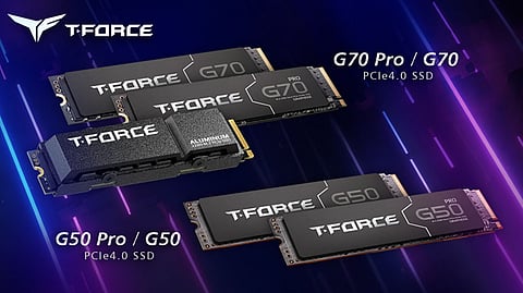 TEAMGROUP Launches New Range of Gaming SSDs
