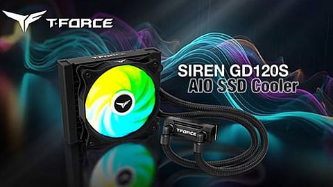 TEAMGROUP Introduces T-FORCE SIREN GD120S AIO SSD Cooler