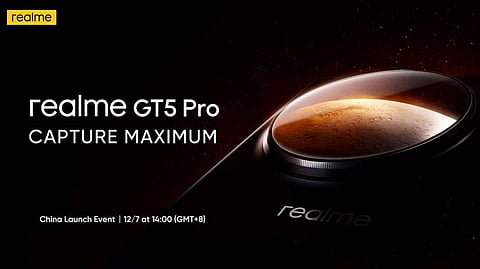 Realme All Set to Launch GT5 Pro with 50 MP Camera in China