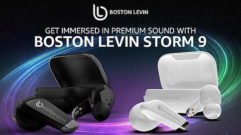 Boston Levin Introduces Storm 9 TWS With Powerful Bass