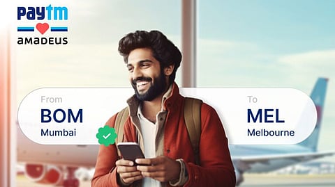 Paytm Joins Hand with Amadeus to Redefine Travel Experience with Artificial Intelligence
