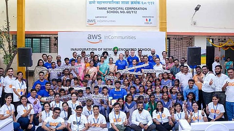 AWS Transforms Thane Municipal School into a Vibrant Learning Hub