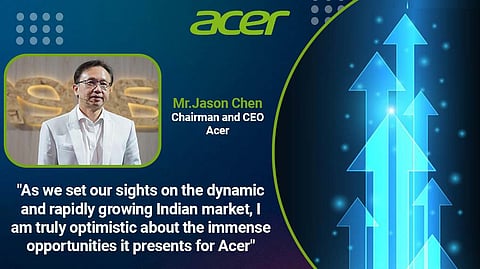 Acer's Chairman Announced Strategic Roadmap for Growth and Innovation During Landmark Visit to India