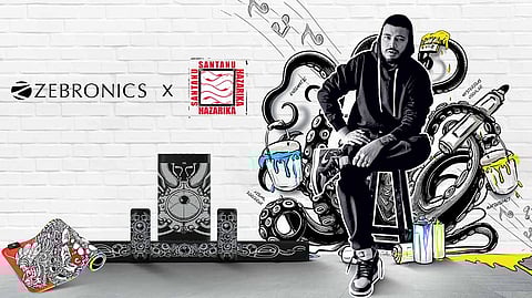 Zebronics Collaborates with Internationally Acclaimed Artist Santanu Hazarika