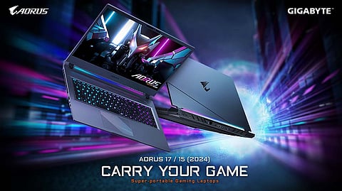 GIGABYTE Launches AORUS 17 and AORUS 15 Gaming Laptops, Powered by Intel Ultra 7 Processors