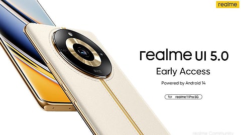 Realme Releases UI 5.0 Early Access for Realme 11 Pro 5G Smartphone