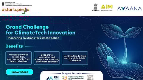 Avaana and Startup India Launch 'Grand Challenge for ClimateTech Innovation'