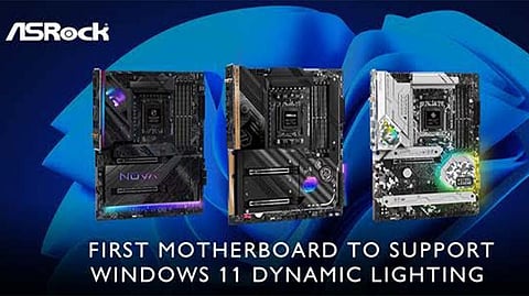 ASRock Announced Support for Microsoft Dynamic Lighting on Its Motherboards