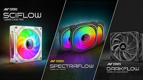 Ant Esports Introduces Darkflow, Spectraflow, and Sciflow Fan Kits for PC Enthusiasts