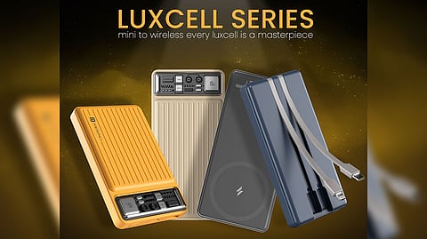 Portronics Introduces All-new Luxcell Series Power Banks