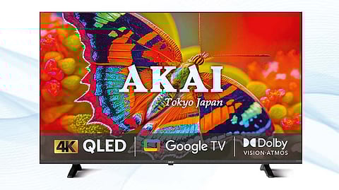 AKAI Unveils New 4K QLED Google TV Series