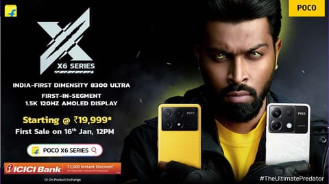 POCO Launches All-new X6 Series in India
