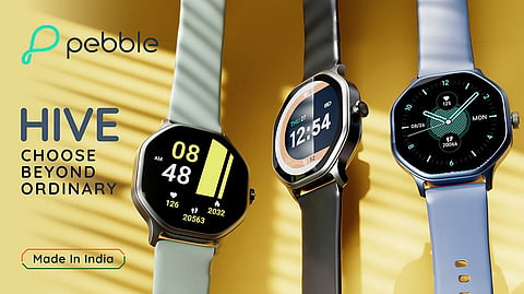 Pebble Introduces All-new Hive Smartwatch with Octagonal Dial and DIY Watch Faces