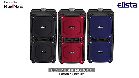Elista Launches 3 Portable Speakers: Immersive Sound, 5-Hour Battery