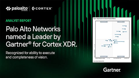 Palo Alto Networks Recognized as Leader in Gartner Magic Quadrant for Endpoint Protection Platforms