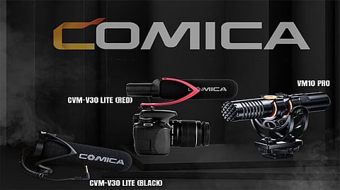CoMica Launches Professional Microphones, Designed for Vlogging