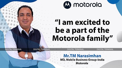 Motorola Appoints T.M. Narasimhan as Managing Director, Mobile Business Group - India