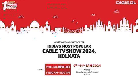 Digisol to Unveil Latest Products at Cable TV Show 2024 in Kolkata