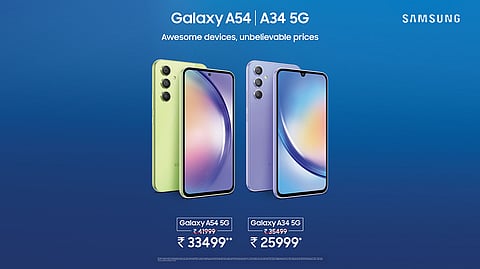 Samsung Announced Attractive Offers on its Galaxy A54 5G and A34 5G Smartphones