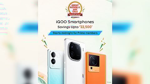 iQOO Launches Irresistible Deals on Its Smartphones for Amazon Great Republic Day Sale