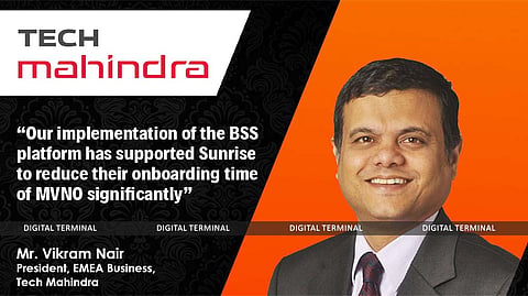 Tech Mahindra Deploys Greenfield Mobile Virtual Network Enabler for Swiss Telecom Operator, Sunrise