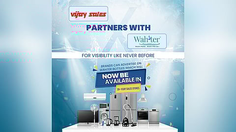 Vijay Sales Announced Partnership with Wahter for Innovative Advertising Collaboration
