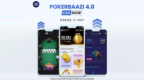 PokerBaazi Rolls Out its Mega Update Version 4.0