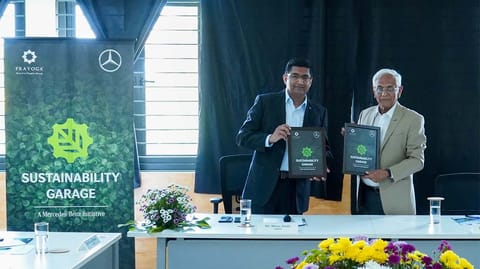 Mercedes-Benz R&D India Launches 'Sustainability Garage' to Drive Innovation in Sustainable Mobility