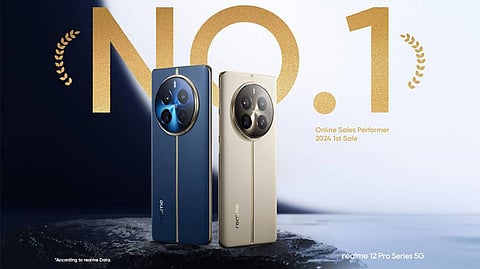 Realme 12 Pro Series 5G Becomes No.1 Online Sales Performer