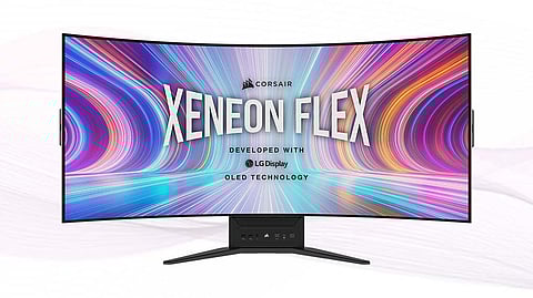 CORSAIR Launches World's First 45" Bendable OLED Gaming Monitor, XENEON FLEX 45WQHD240