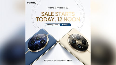 Realme 12 Pro Series 5G Goes on Sale on Flipkart