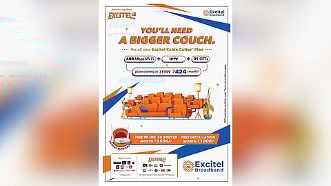 Excitel Launches IPTV Services in Hyderabad at Just Rs. 734/Month