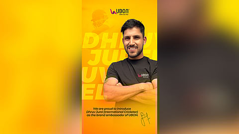 Indian Cricketer Dhruv Jurel Joins UBON as Brand Ambassador