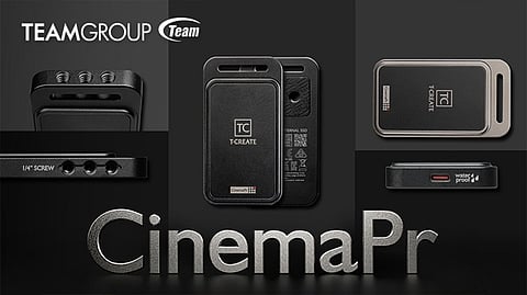 TEAMGROUP Introduces T-CREATE CinemaPr P31 Portable External SSD