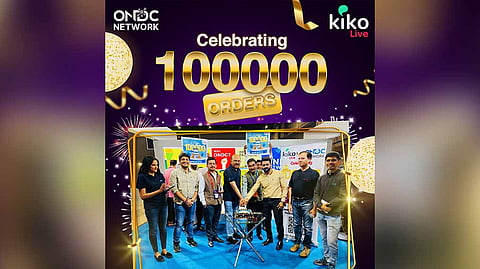 Kiko Live Celebrates Milestone: Processes Over 100,000 Orders on ONDC Network