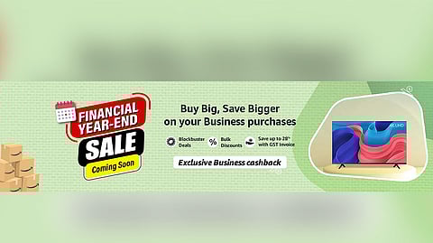 Unlock Incredible Deals: Amazon Business' End of Financial Year Sale Is Here!